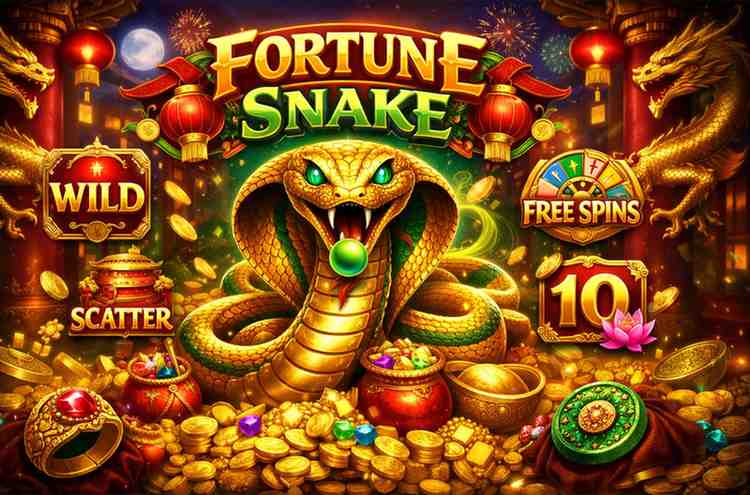 Fortune Snake KB333 slot game bonus multipliers